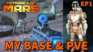 MEMORIES OF MARS | Survival game on Mars-Base overview-Farming | Episode 1