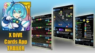 X DiVE Cards App Trailer for Rockman X DiVE / Mega Man X DiVE for Android