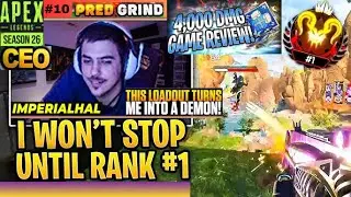 ImperialHal 4K DAMAGE❗Dominating Lobby❗Carries TOP#1 APEX PREDATOR 🚨 APEX LEGENDS RANKED