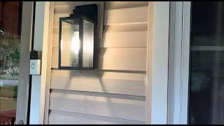 Outdoor Wall Light Fixtures | Worth It?| Day/ Night View