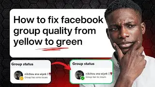 100% Success Method to Turn Facebook Group Status from Yellow to Green
