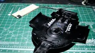 AMT/ERTL 1/450 Scale Deep Space Nine U.S.S. Defiant Model Kit Buildup PT 1