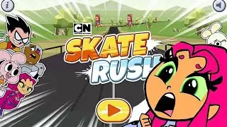 TEEN TITANS GO! - Skate Rush (Cartoon Network Games)