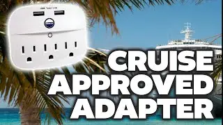 Cruise-Friendly Power Strip with USB Outlets - Ship Approved