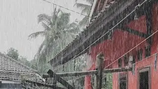 Soothing Heavy Rain Sounds | Relaxing Rain Sounds for Sleep