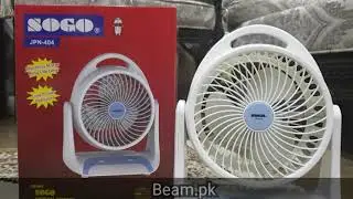 SOGO JPN-404 Mini Table Small Fan|Unboxing