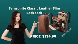 Best Guide Samsonite Classic Leather Slim Backpack Checklist & Review