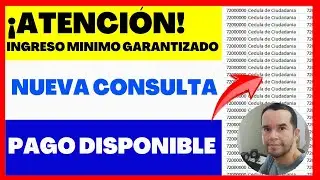 Empezaron Pagos INGRESO M&Iacute;NIMO GARANTIZADO Marzo 2023