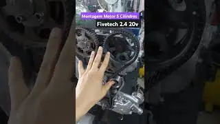 Montagem Correia Dentada Marea 2.4 20v 5 Cilindros #fivetech #marea #mecanicadsa #curitiba #oficina