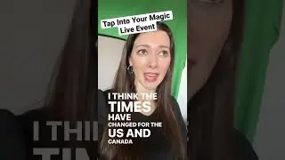 Tap Into Your Magic Live Event 🪄