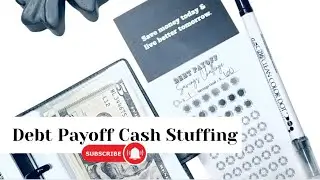 Cash Stuffing on a LOW Income | $5 Debt Payoff Savings Challenge + Etsy Tracker