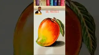 #MANGO #OIL PASTEL #ART #ALPHONES MFA #KIDS ART