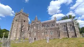 The clock chimes of Ottery St Mary, Devon