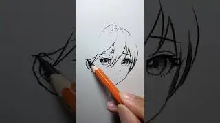 How to draw a beautiful girl #drawing #anime drawing #2D #hand drawing