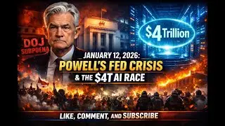 January 12, 2026: Powell&rsquo;s Fed Crisis, Iran&rsquo;s Deadly Protests, and the $4T AI Race