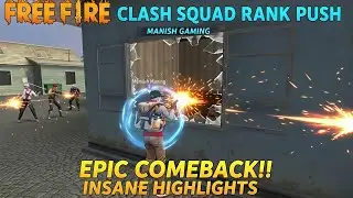 Free Fire Max Clash Squad Rank Push !!