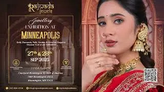 ✨ Rajwada Jewels Exhibition in Minneapolis | Gold, Diamond, Kundan, Polki & Victorian Jewellery ✨
