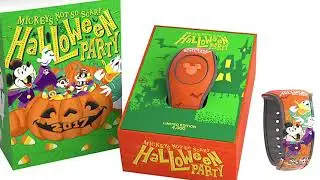 MagicBand 2 (Mickey Not so Scary Halloween Party 2017) Glow In Dark &ldquo;Just Special Effects&rdquo;.