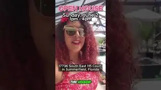 OPEN HOUSE ALERT 1736 South East 115th Court in Summerfield, Florida | STONECREST COMMUNITY