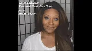 Amazon Wig Review-Janet Collection-June-Sugar Brown