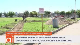 Comenzaron las obras del Paseo 