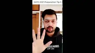 GATE 2021 Preparation Tip 5 | GATE 2021 Preparation Strategy #shorts