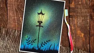 Spray Painting with Toothbrush ✓ Toothbrush Painting Easy✓ Very Easy Toothbrush Spray Painting ✓