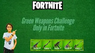 Ultimate Green Weapons Challenge in Fortnite!
