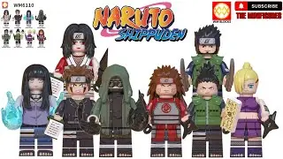 Lego Naruto Team Kurenai and Team Asuma Minifigures Unofficial By WM Block WM6110 | Shikamaru