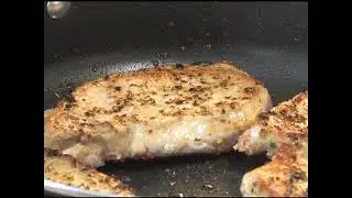 Citrus Grilled Pork Chops with Pasta and Asparagus