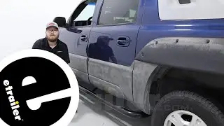 etrailer | DIY 2002 Chevrolet Avalanche Installation for the Aries Round Nerf Bars