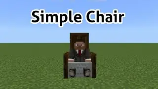Simple Chair | Minecraft Tutorial