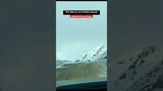 Snow Drive at Worlds 2nd Highest Road ❤️🇮🇳 #khardunglatop #ladakhroadtrip #india