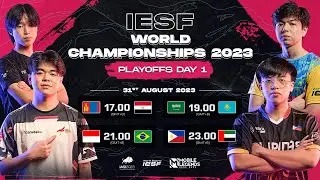 🔴 LIVE | Playoffs Day 1 | IESF World Championship 2023