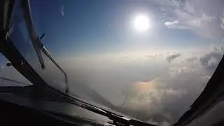 Scenic coastline visual approach for RWY 23 at Split • SPU/LDSP