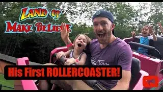 His First Rollercoaster! And we go to Buttzville for some hotdogs.
