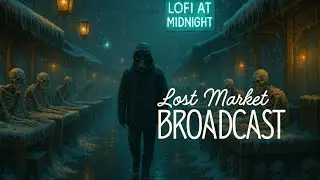 Lo-Fi Blues Noir | Lost Markets & Neon Bones — Broadcast Over the Frozen Marketplace