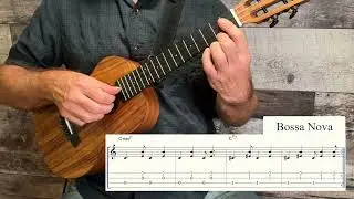 Bossa Nova Rhythm -  Mastering Fingerstyle Ukulele