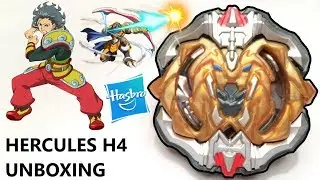 Hercules H4 13.Et Unboxing, Review, Battles : Beyblade Burst Turbo Slingshock