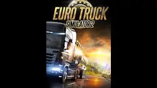 Playing Euro truck Simulator 2 with a steering wheel prt 2