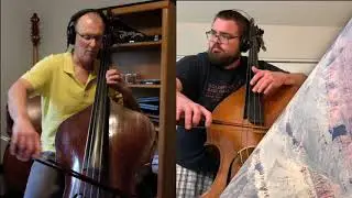 Travels for Two Basses by Peter Hansen