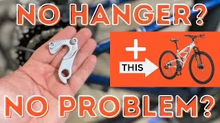 NO HANGER - NO PROBLEM + How that relates to the Mongoose Impasse Dual Mountain Bike