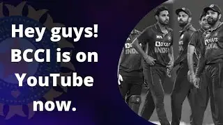Hey guys! BCCI is on YouTube now. &bull; Interviews, Match highlights, press conference's.