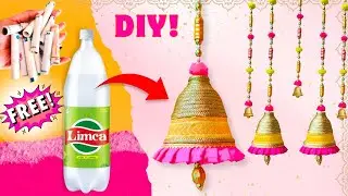 DIY Door Hanging for Festival 🤩👌🏻💗 | Easy Toran Making at Home | Festival Decoration Idea 