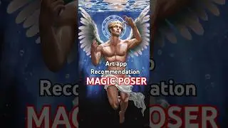 USING MAGIC POSER  #art  #digitalartist  #speedpaint #digitalpainting #arttips #fyp #ipadpro