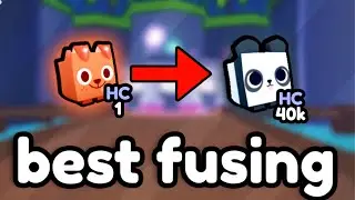 The BEST Fusing Methods In The Hardcore Update (Pet Simulator X)