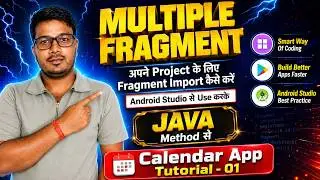 How to create a multiple fragments in android studio | 𝐂𝐚𝐥𝐞𝐧𝐝𝐚𝐫 𝐀𝐩𝐩 𝟐𝟎𝟐𝟔 𝐓𝐮𝐭𝐨𝐫𝐢𝐚𝐥 || Create Fragment