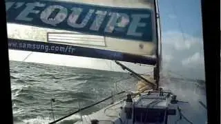 Quelques gouttes d'eau &agrave; bord de Courrier Dunkerque 3.wmv