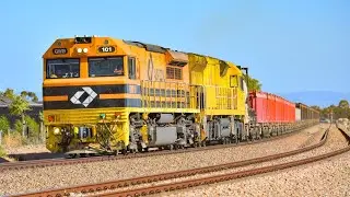 Aurizion Rail ore concentrate train bound for Pimba