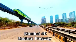 Mumbai 4K | Eastern Freeway - A Hazy Day